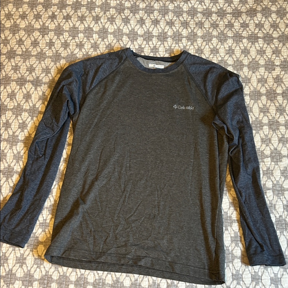 Columbia Gray Long Sleeve Shirt